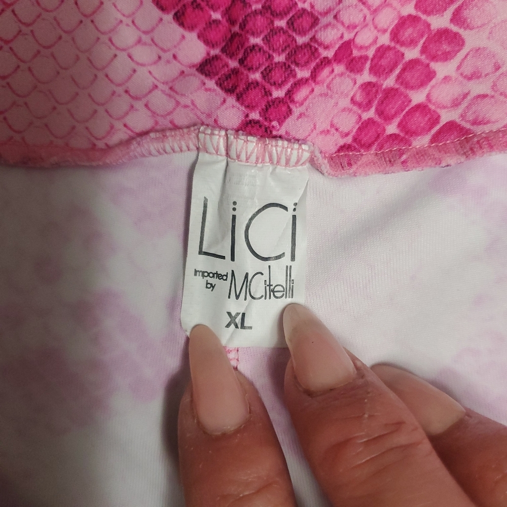 Licifit Pink Python Regular Shorts Xl Pink - image 3